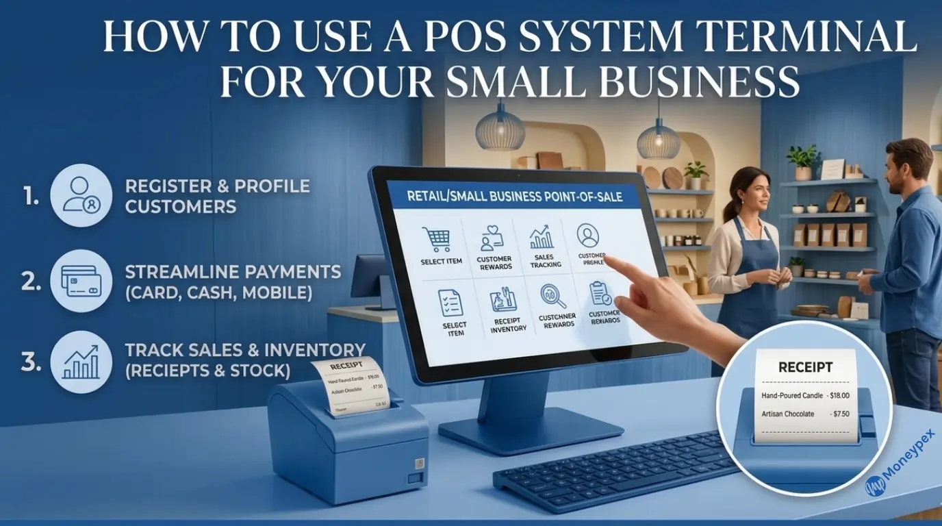 How to Use a POS System Terminal for Your Small Business