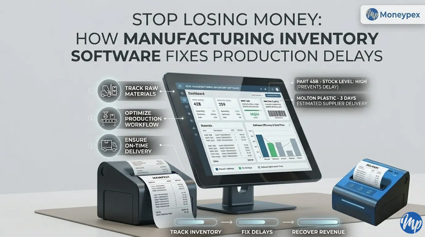 Stop Losing Money: How Manufacturing Inventory Software Fixes Production Delays